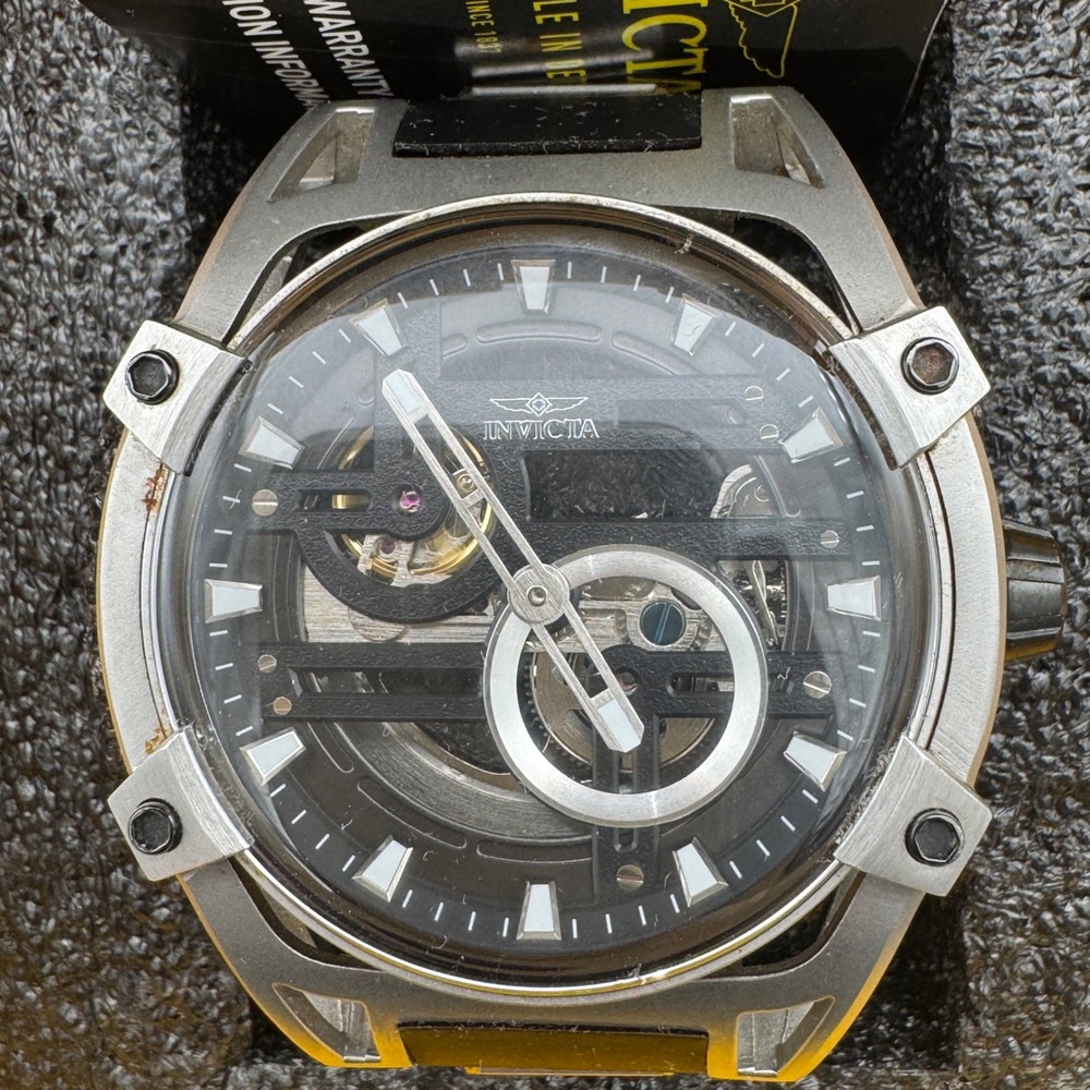 Invicta Akula 32353 Mens Automatic Skeleton Dial Stainless Steel Watch 52mm 100M - Picture 7 of 11